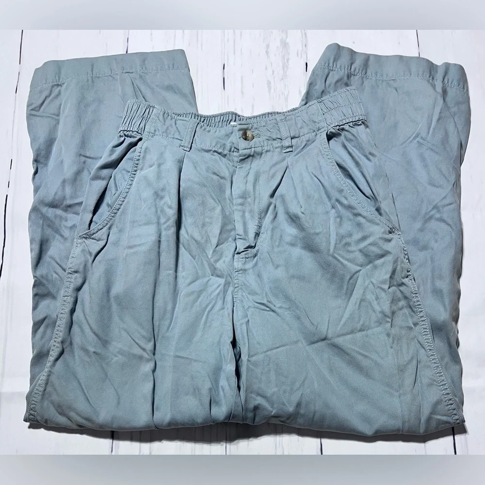 Madewell - Blue Trouser Pants - Picture 2 of 7